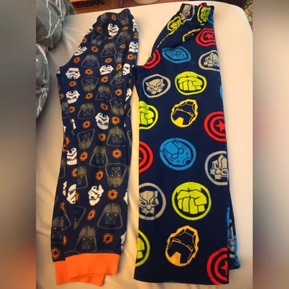 Boys size 10, two pair of pajama pants